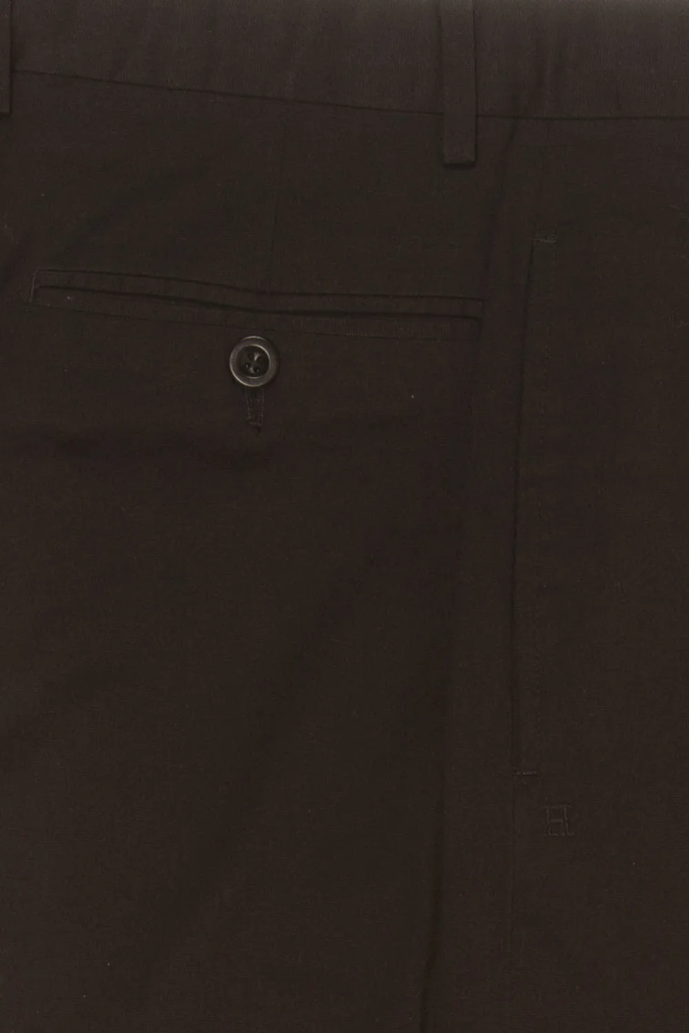 Authentic Hermes - Black Cotton Dress Pants - IT 42