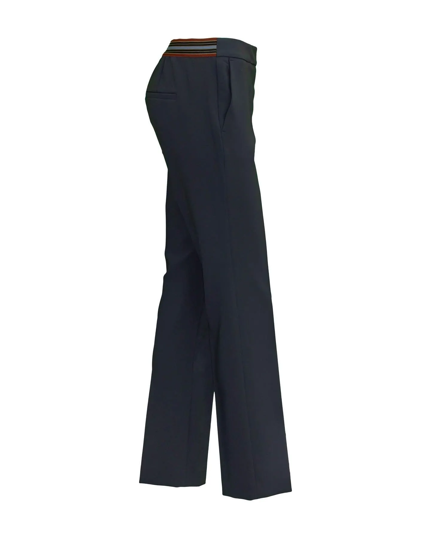 Crepe Pull On Ankle Pant
