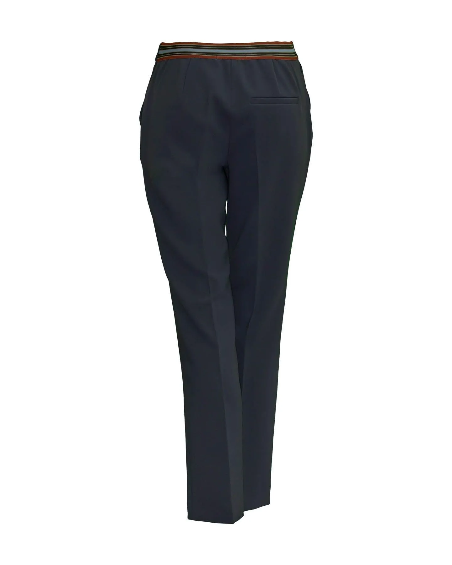 Crepe Pull On Ankle Pant