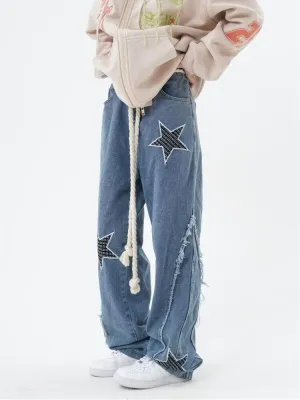 deanwangkt Yellow Mud Color Street Zippered Jeans  Women's High Street Trendy Straight Leg Pants  Slimming Micro Flared Pants