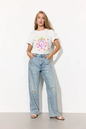 Dolly Denim Trousers - Light Denim