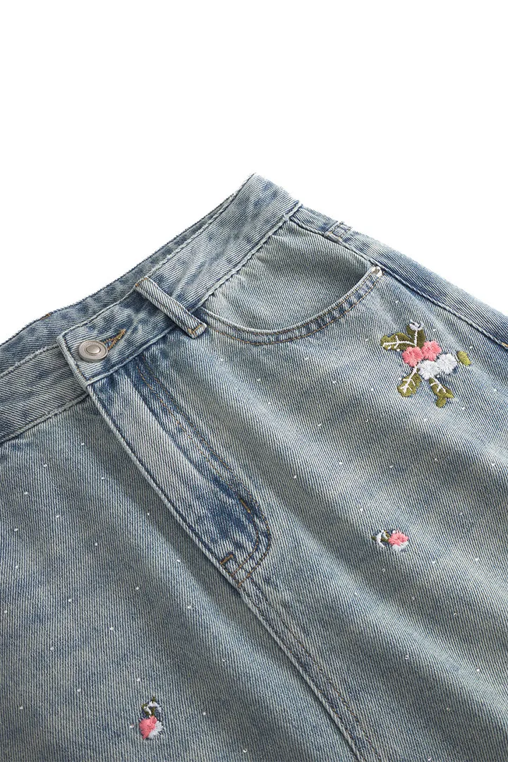 Dolly Denim Trousers - Light Denim