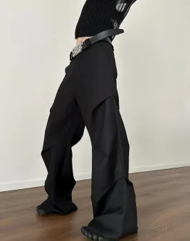 Gen Structured Line Flare Pants