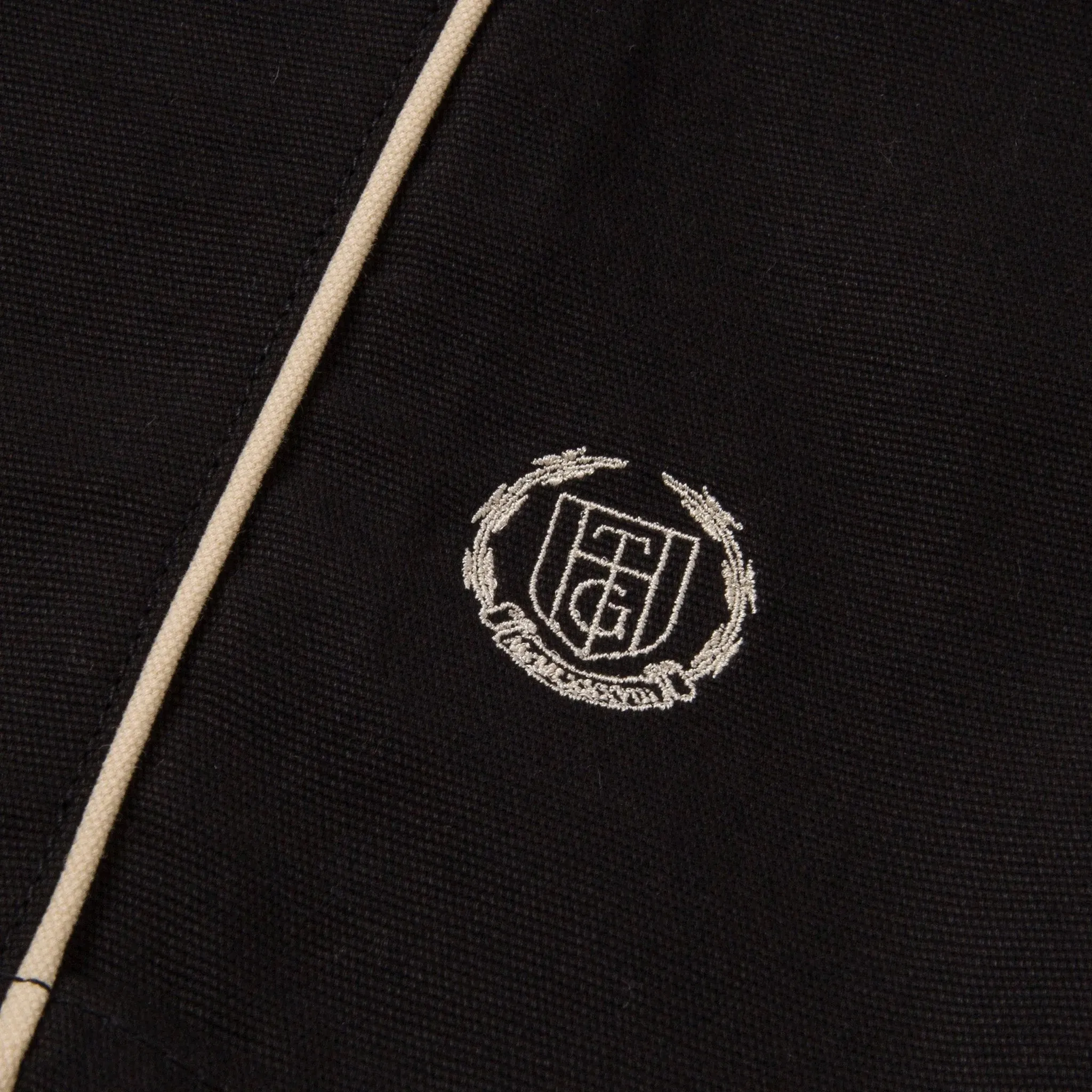 Honor The Gift Canvas Piping Pant (Black)