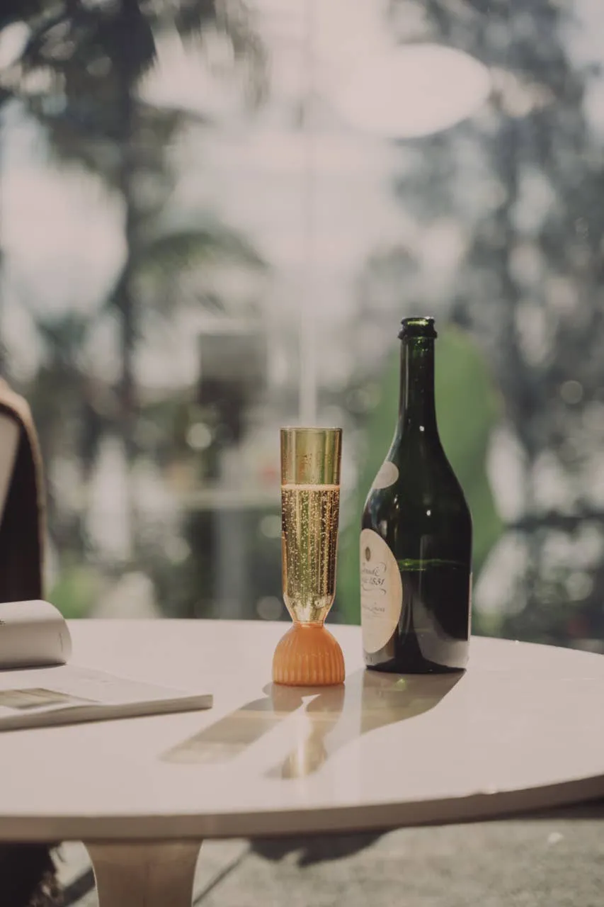 Jade Kairos Champagne Flute | Set of 2