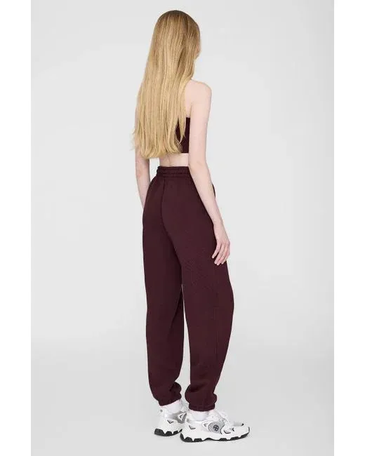 KARTER JOGGER - DARK BURGUNDY