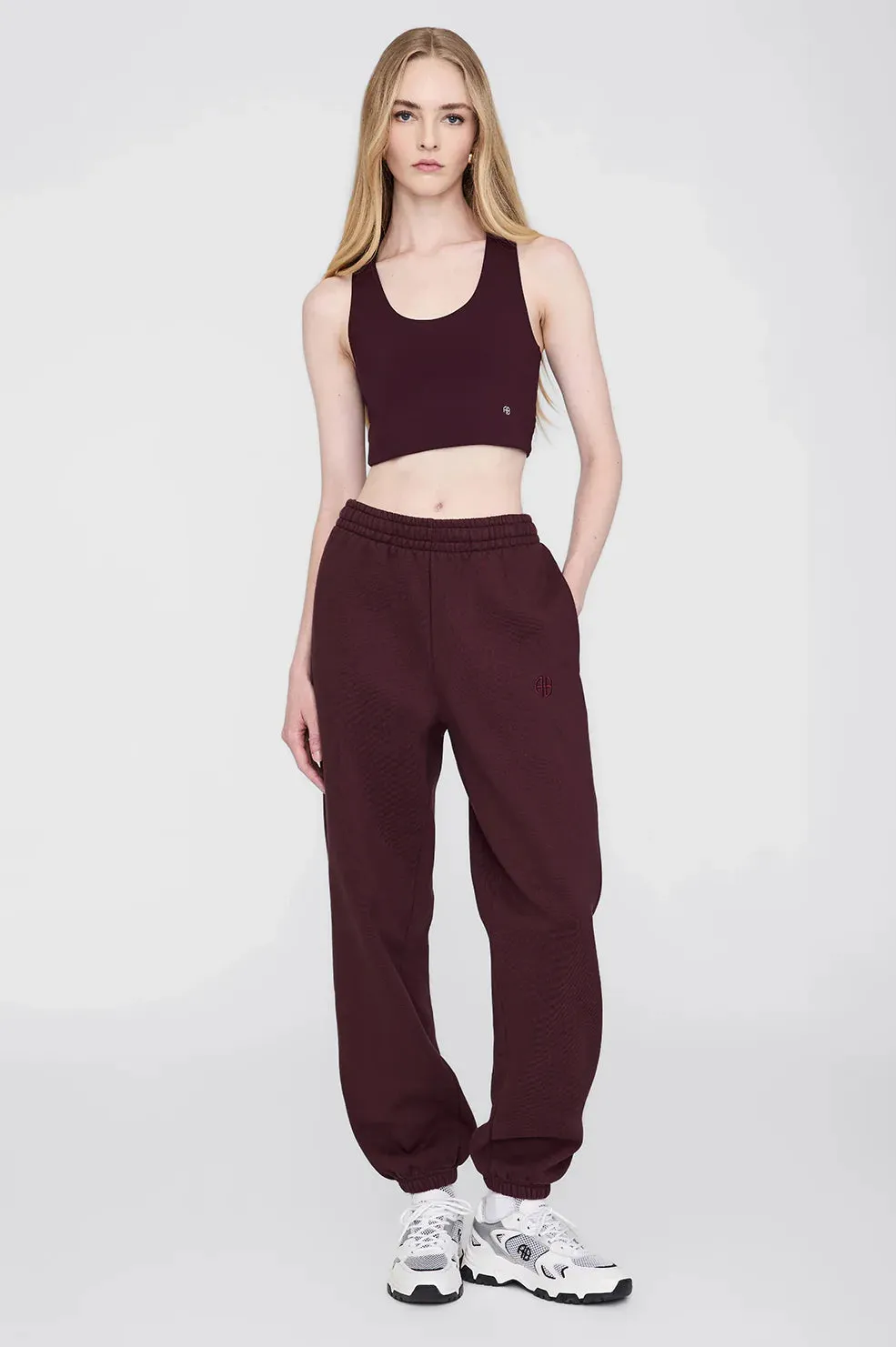 KARTER JOGGER - DARK BURGUNDY