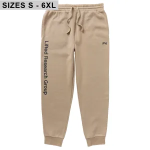 LIFTED SCRIPT JOGGER SWEATPANTS - KHAKI