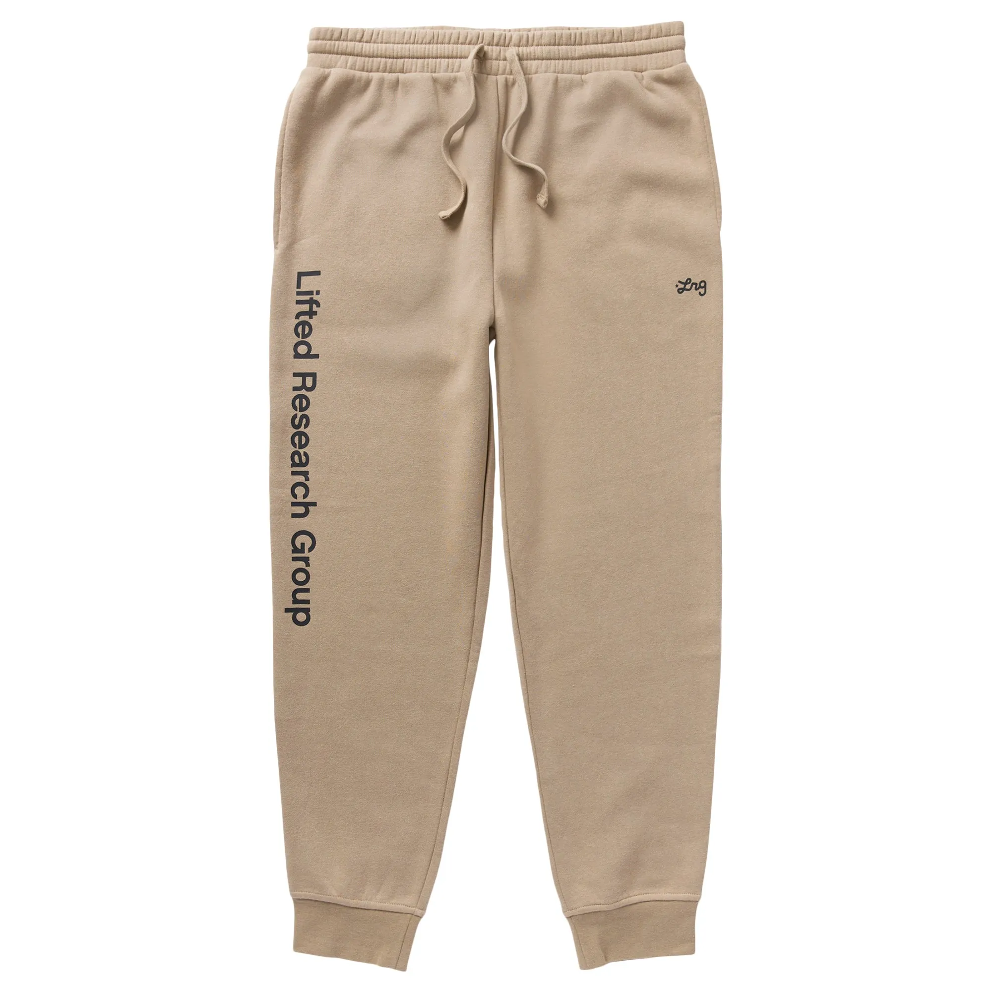 LIFTED SCRIPT JOGGER SWEATPANTS - KHAKI