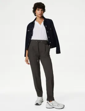Marks & Spencer Grazer Drawstring Tapered Ankle Pants