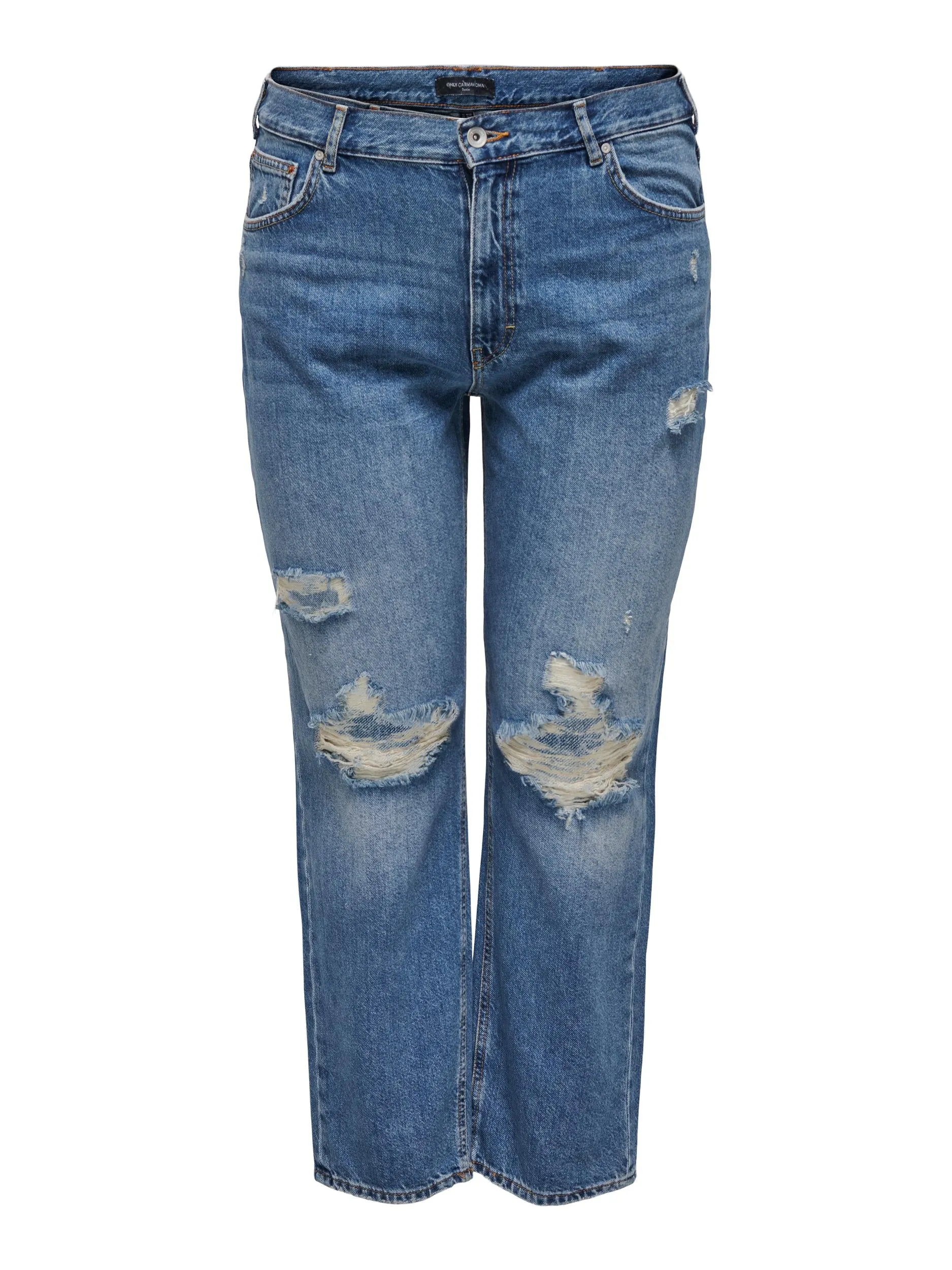 Only Distressed Robyn Jeans in Mid-Denim