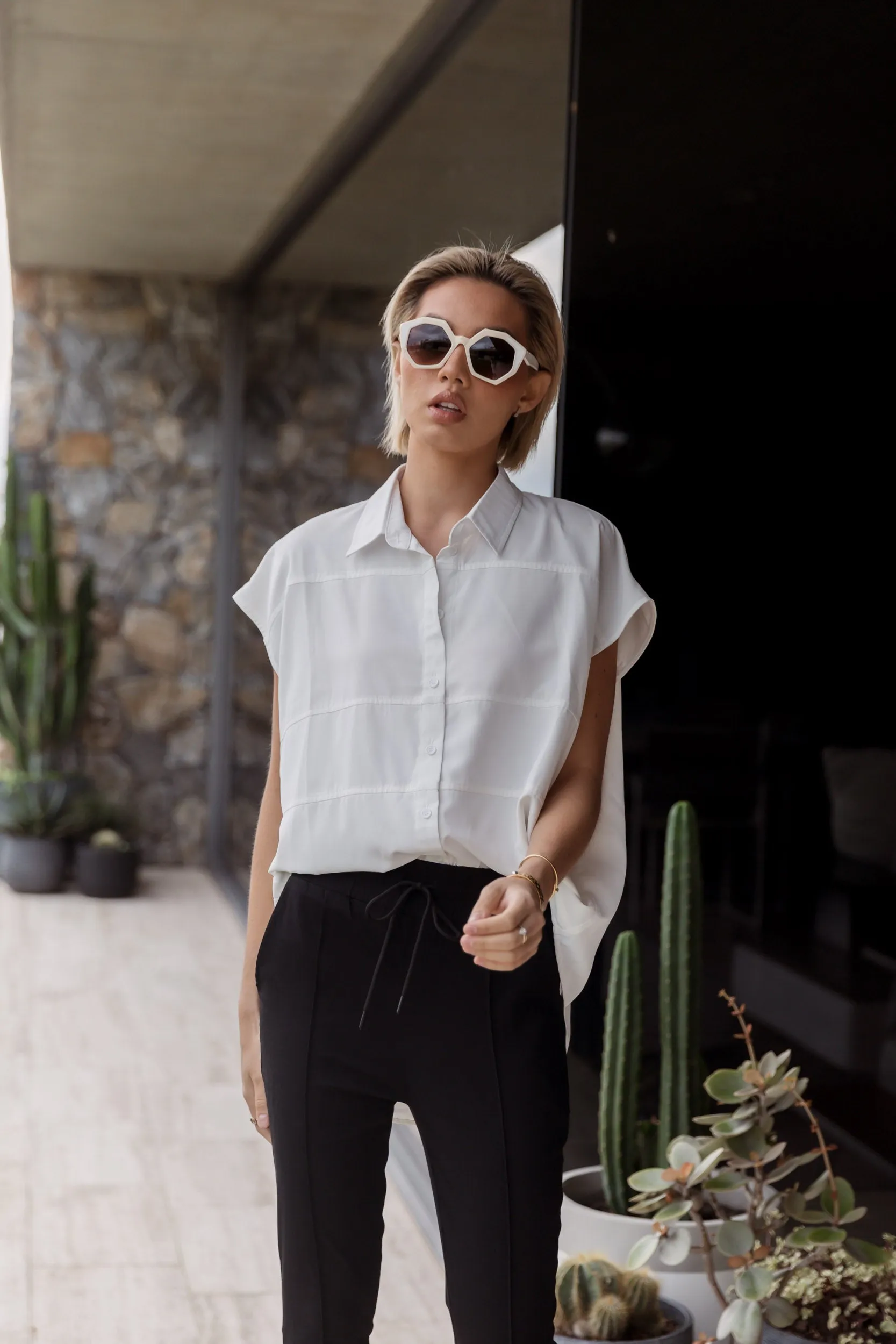 PANDA Blouse White