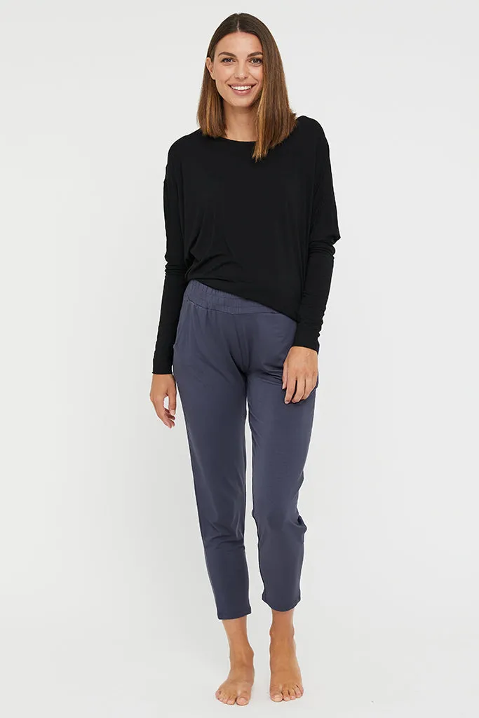 Peggy Bamboo Trouser - Storm