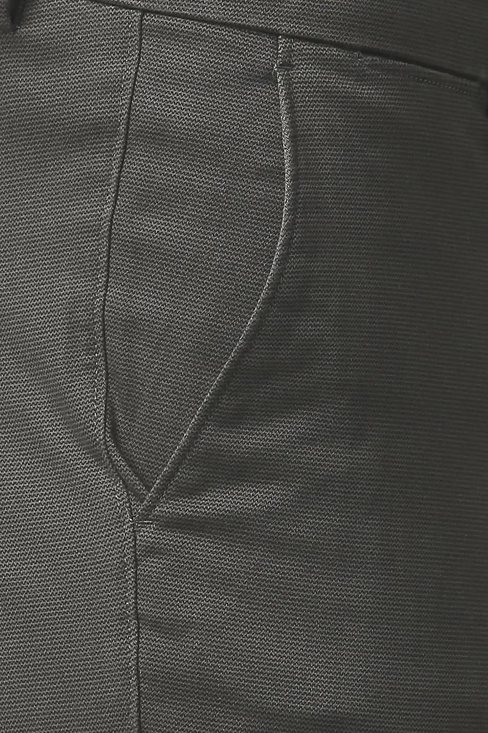 Skinny Fit Stretch Printed Trousers