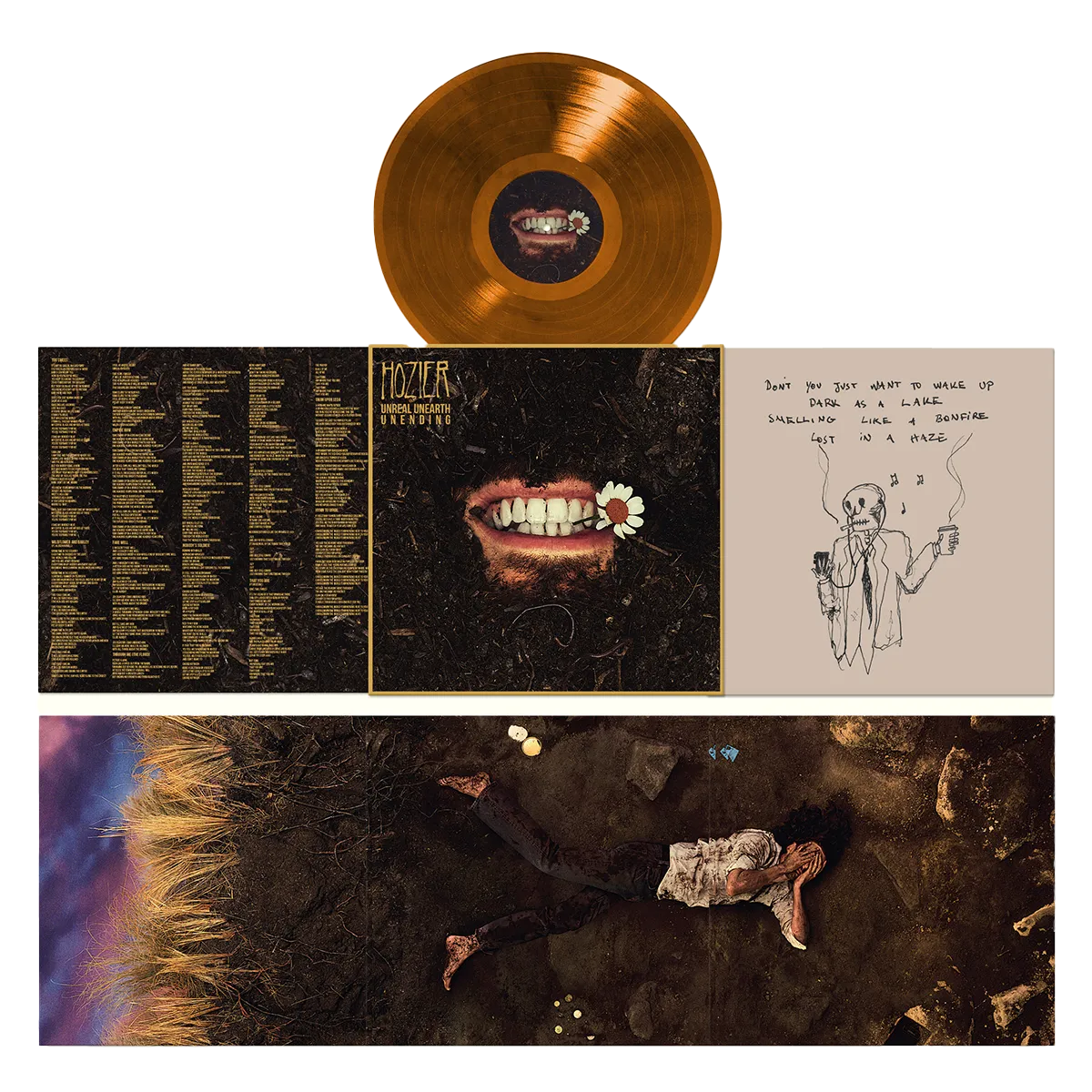 Unreal Unearth Unending Vinyl LP (Raw Ochre)